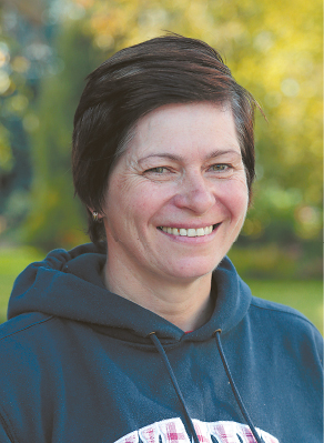 B. Dielininkaitienė dalijosi savo anytos pasakojimais.