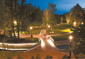 Projektui „Poezijos parko teritorijos sutvarkymas Marijampolėje“ Lietuvos architektų sąjungos teikimu 2012 metais buvo paskirta Lietuvos meno kūrėjų asociacijos respublikinė premija.