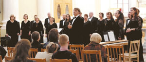 Česlovo Sasnausko choro ypatingasis koncertas Šv. Kotrynos bazilikoje Sankt Peterburge.