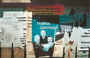 Vienas parodos eksponatų.