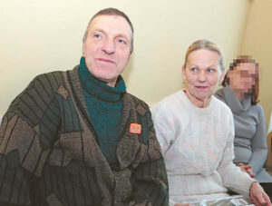 Vida ir Juozas Ulevičiai šventėse pamiršta rūpesčius. 