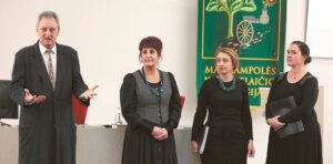 Vydūnui skirta kompozicija „Amžinas keleivis“ davė toną visam renginiui.