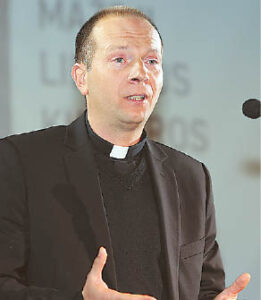 Šv. Liudviko parapijos klebonas kun. teol. dr. Žydrūnas Kulpys.