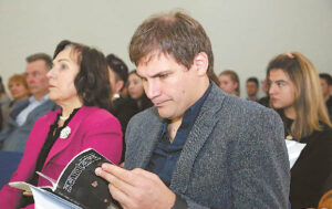 Prezidento Valdo Adamkaus bibliotekos-muziejaus vadovas Arūnas Antanaitis. 