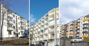 Metų renovacijos projekto laimėtojai Marijampolėje, Vilniuje ir Pabradėje. Nuotrauka iš BETA archyvo