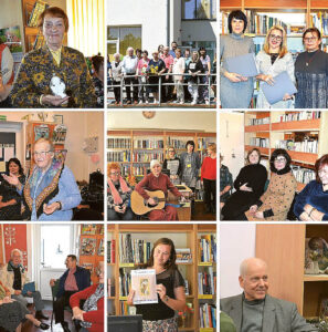 Čia tik dalis geriausių bibliotekos draugų... 