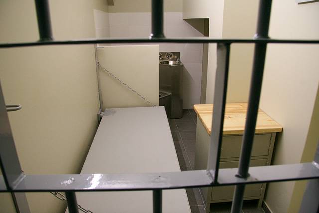 Marijampolės areštinėje dabar veikia ilgalaikio sulaikymo patalpos.