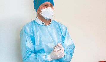 Medicinos epidemiologas P. Gradeckas pats aktyviai dalyvauja gyventojų vakcinavimo procesuose.