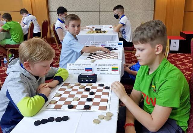 Europos čempionu tapo M. Martynaitis (dešinėje).