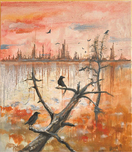 Vienas Ilonos Mikolainienės darbų. Autorės nuotraukos