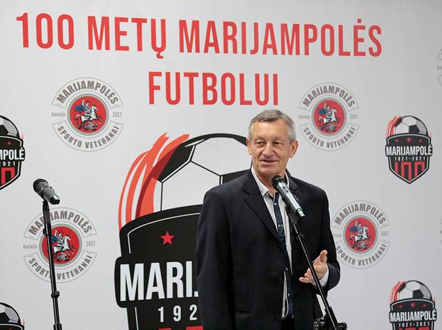 20 metų Marijampolės apskrities futbolo federacijai vadovavo Romas Kukis.