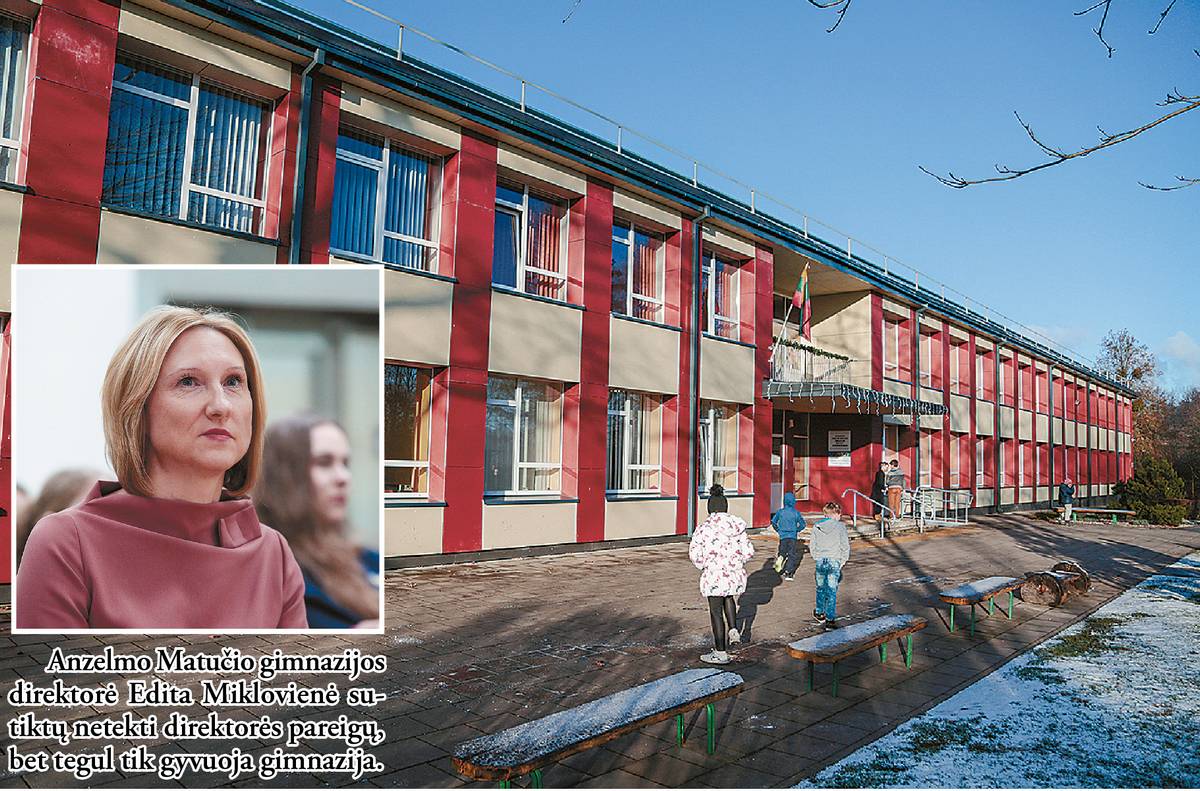 Igliaukos Anzelmo Matučio gimnazija.