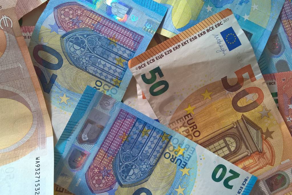 Pinigai. „Retropix“ nuotrauka.