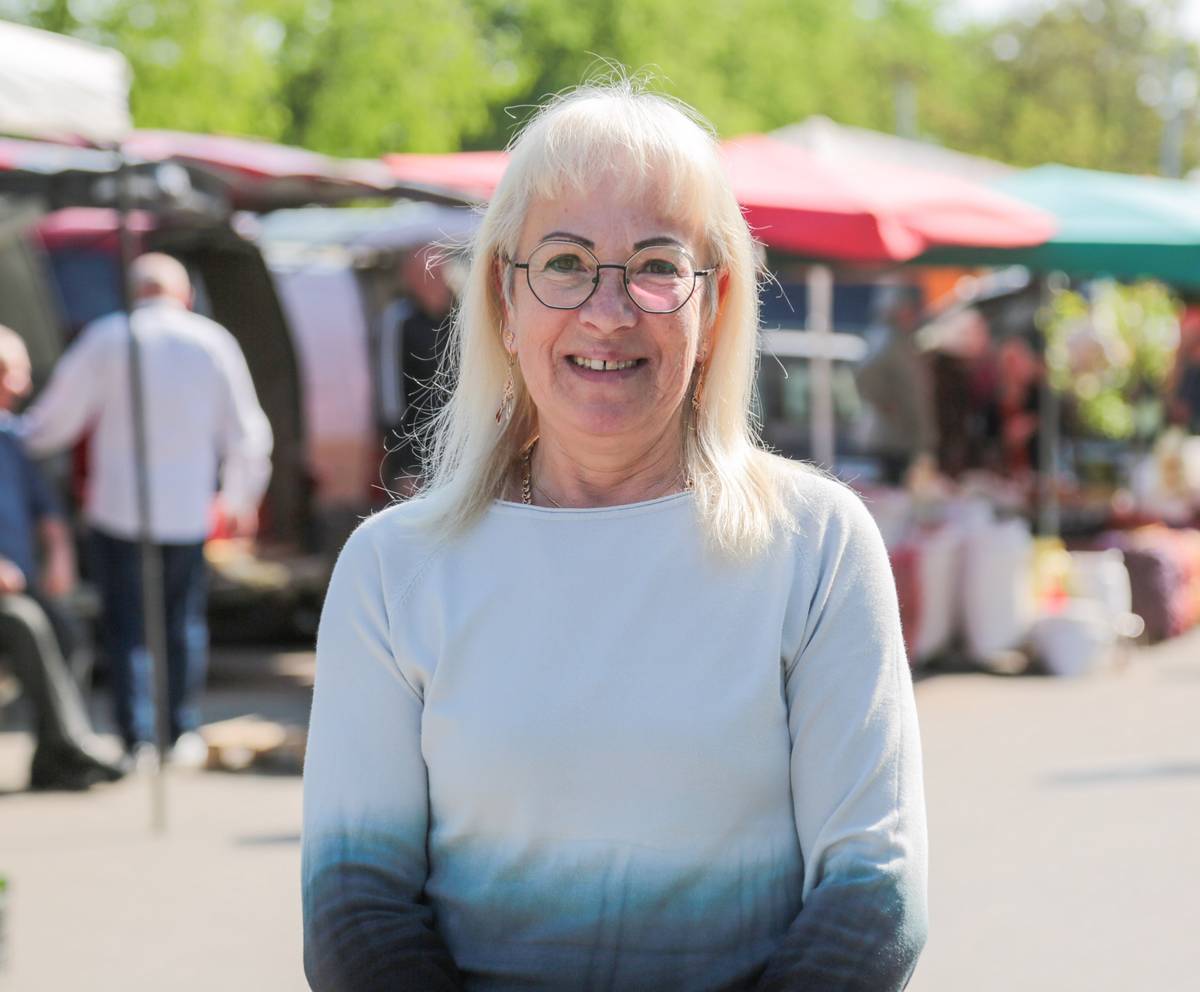 Naujoji administratorė Laimutė Mackevičienė – turgaus senbuvė, todėl visi čia dirbančių žmonių rūpesčiai jai žinomi.