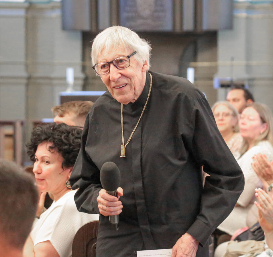 Kompozitorius Giedrius Kuprevičius papasakojo apie atliekamus savo kūrinius.