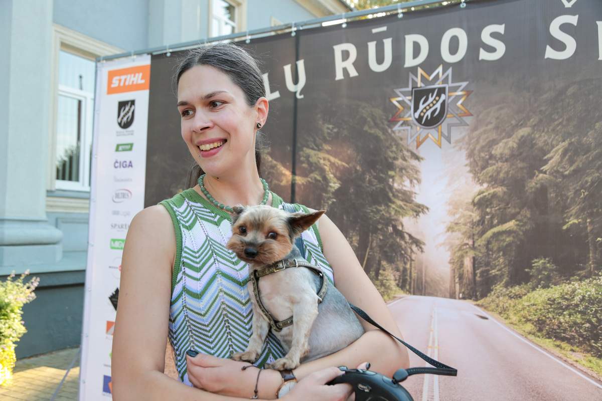 Vidmantė su augintiniu Fredžiu į šventę atvyko iš Kauno. 