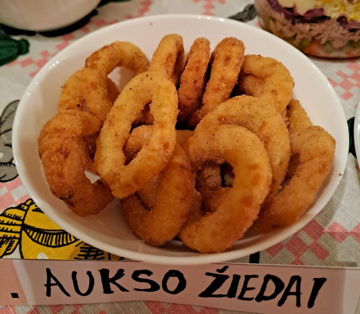 Patiekalo grožio konkurse nugalėjo „Aukso žiedai“.