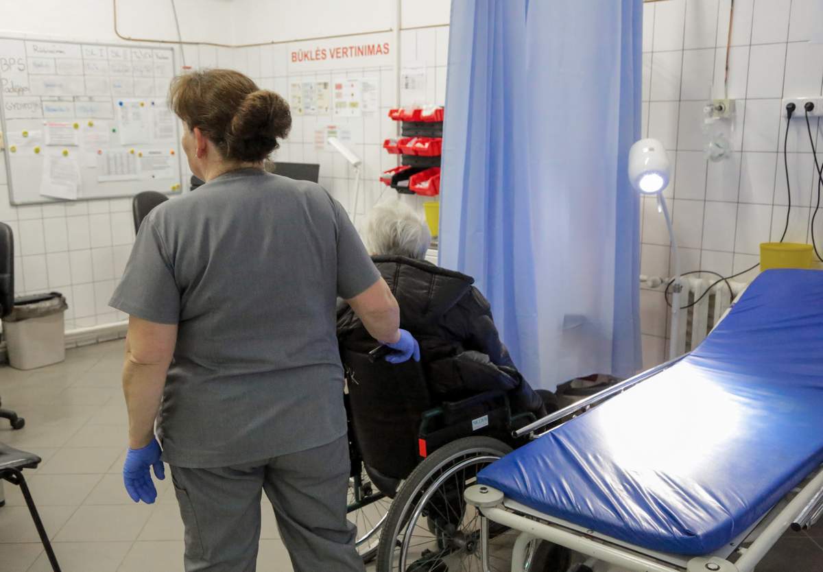 Skyriuje, persikėlus į kitas patalpas, darbas jau nusistovėjo.