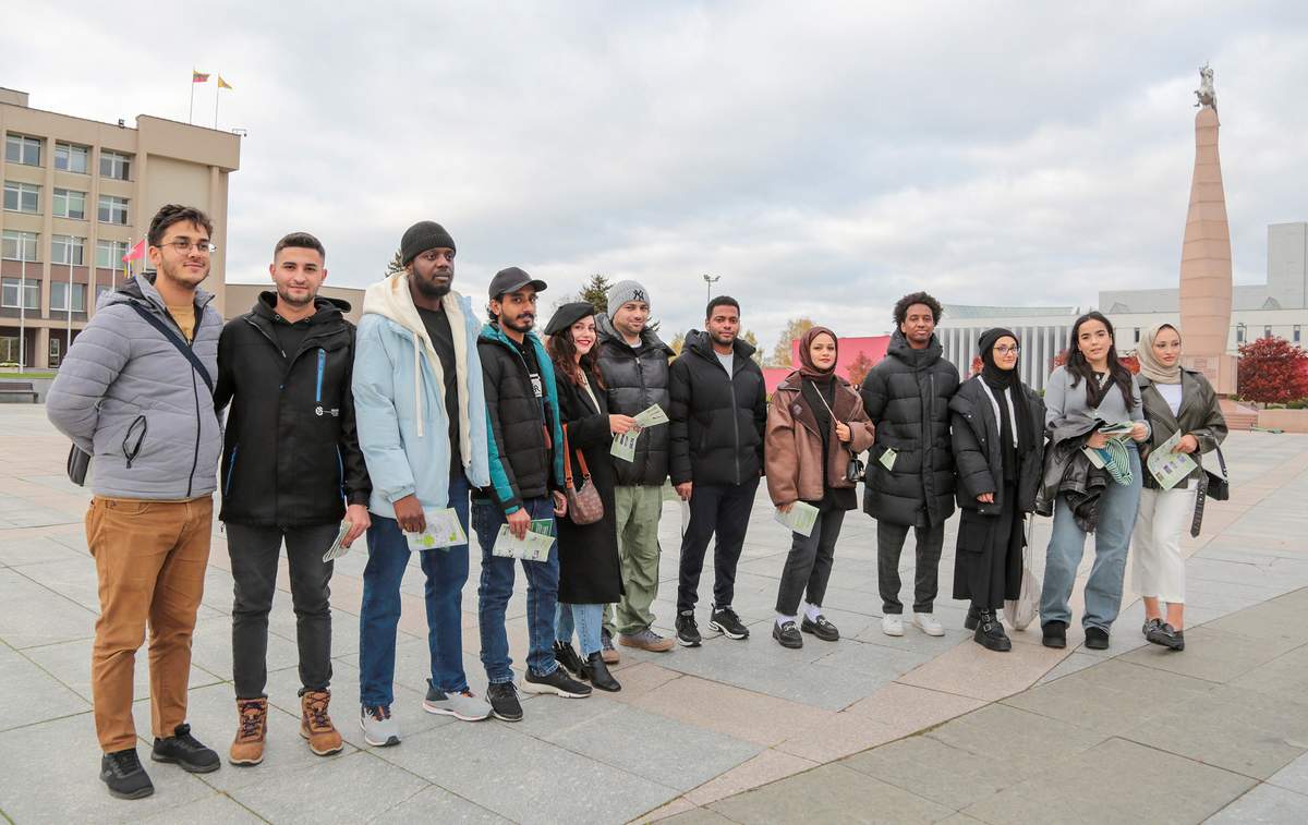 Sūduvos akademijoje mokosi nemažai studentų iš užsienio šalių. 
