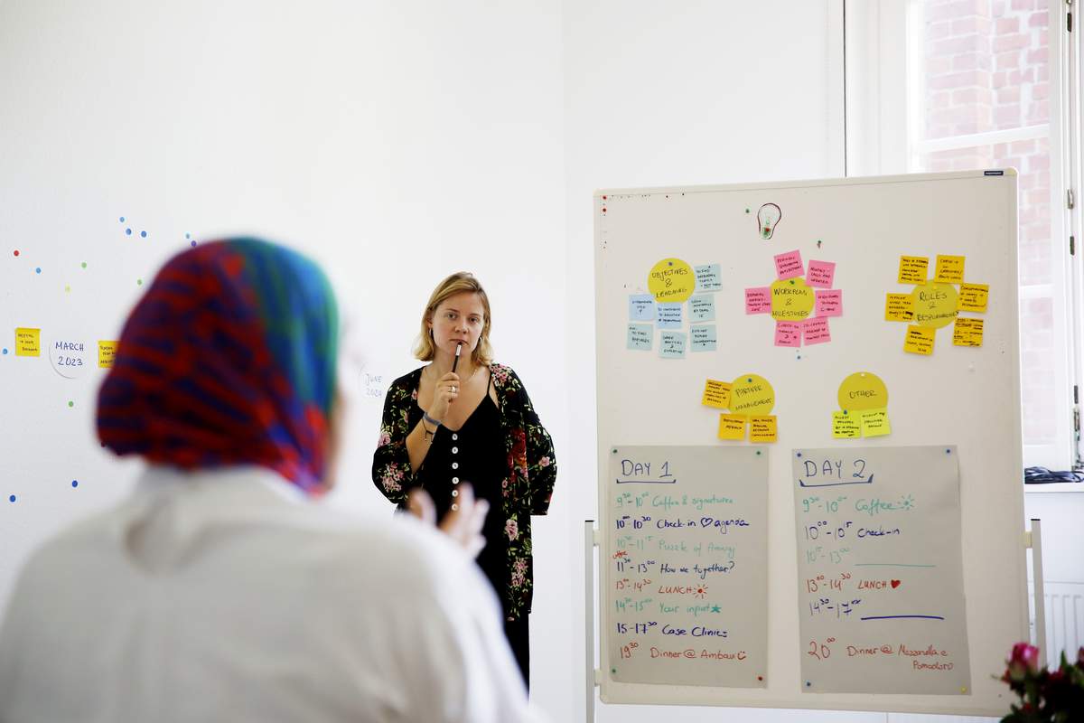 Nemažai metų Eglė K. dirbo kultūrinių projektų vadove Berlyne.