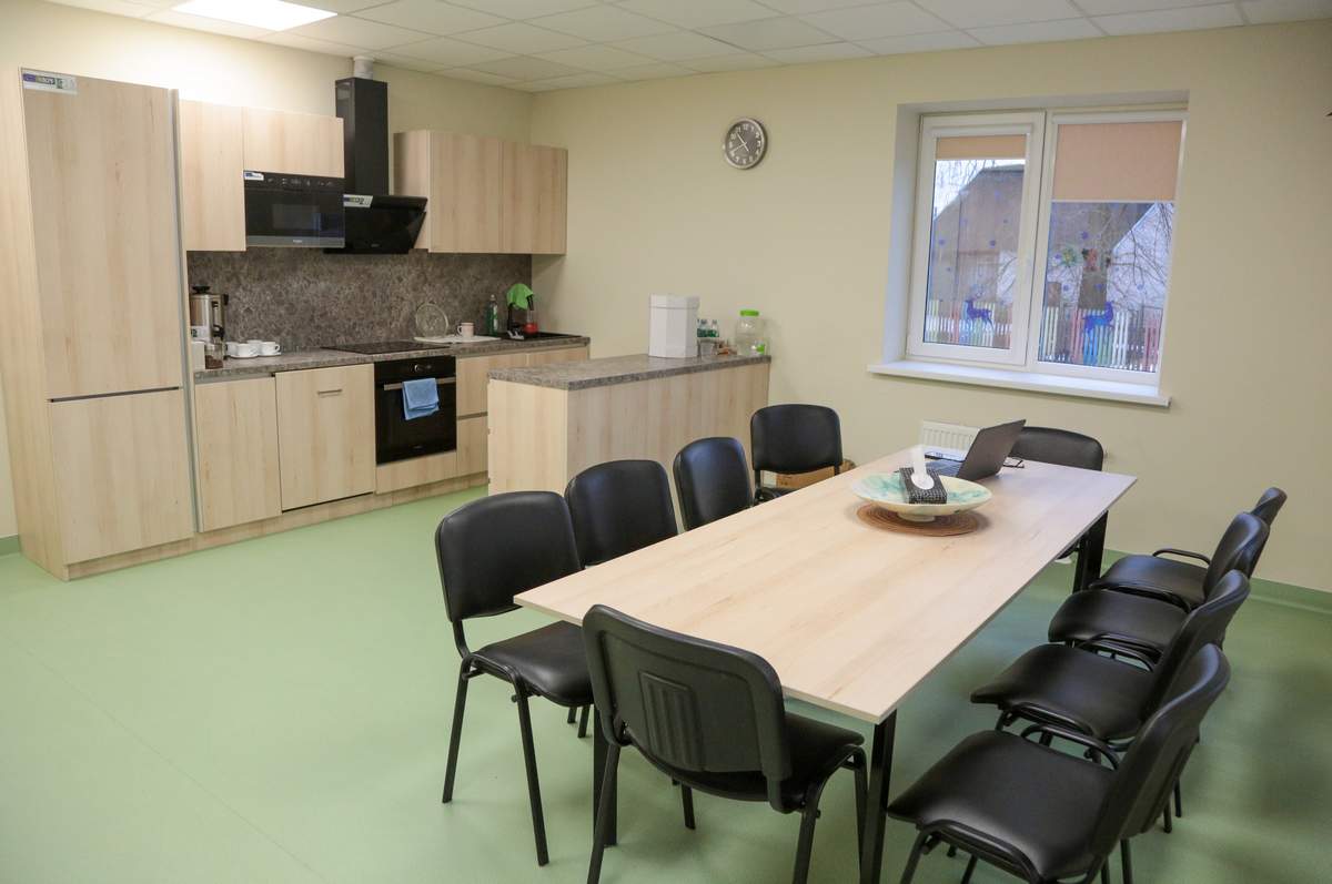 Buvusios mokyklos patalpose atsirado Vaikų dienos centras.