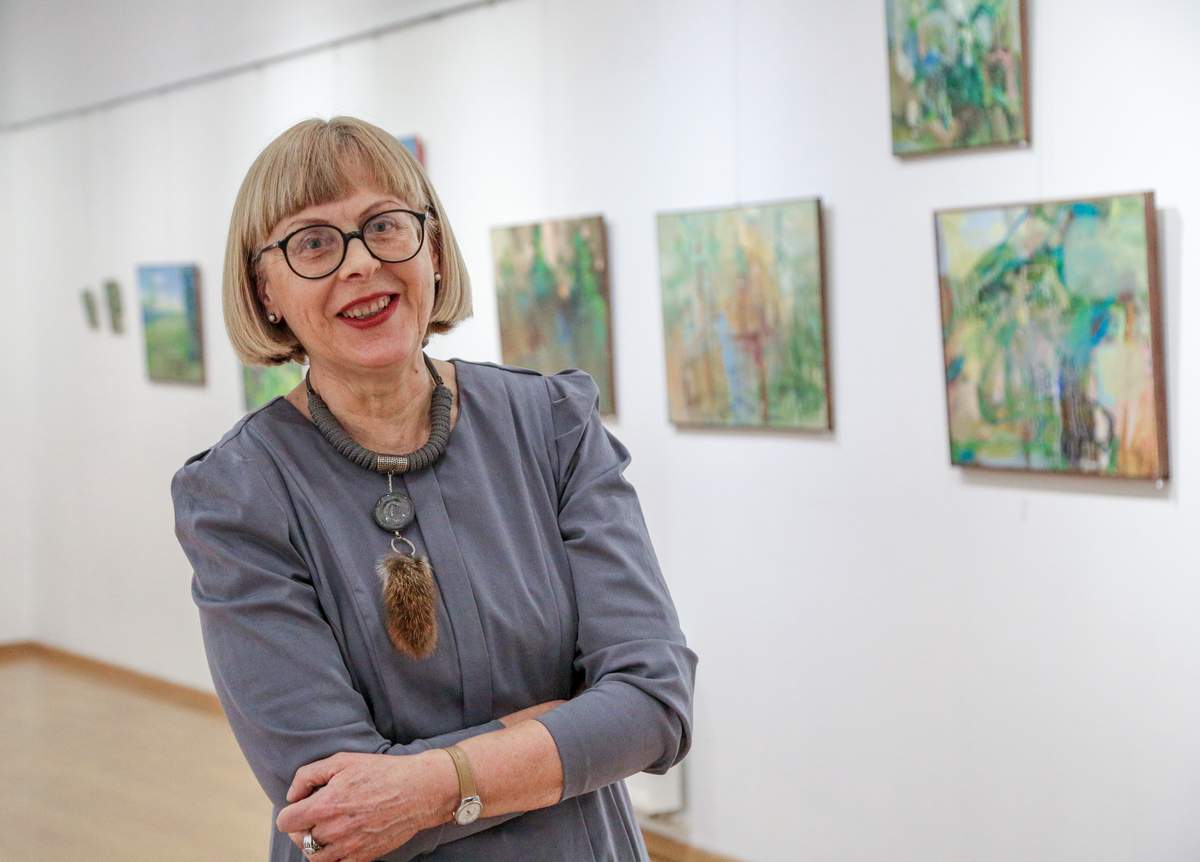 Dailininkė Jūratė Preikšienė miškais žavėjosi nuo mažų dienų.