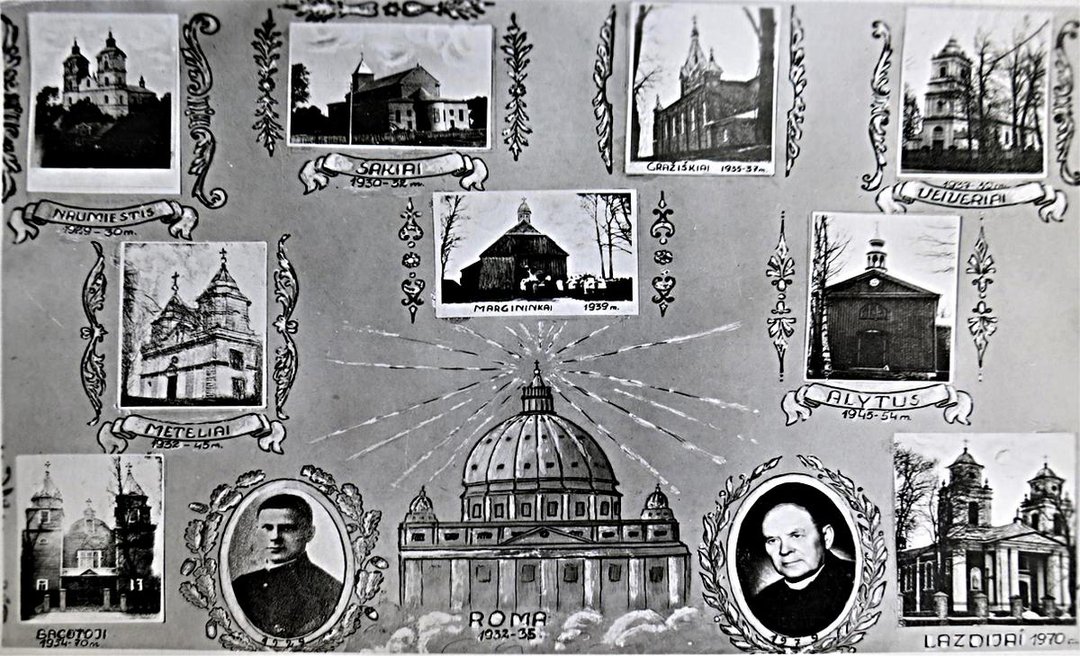  Istoriko, kunigo gyvenimo kelias išsamiai atsispindi šioje vinjetėje. 
