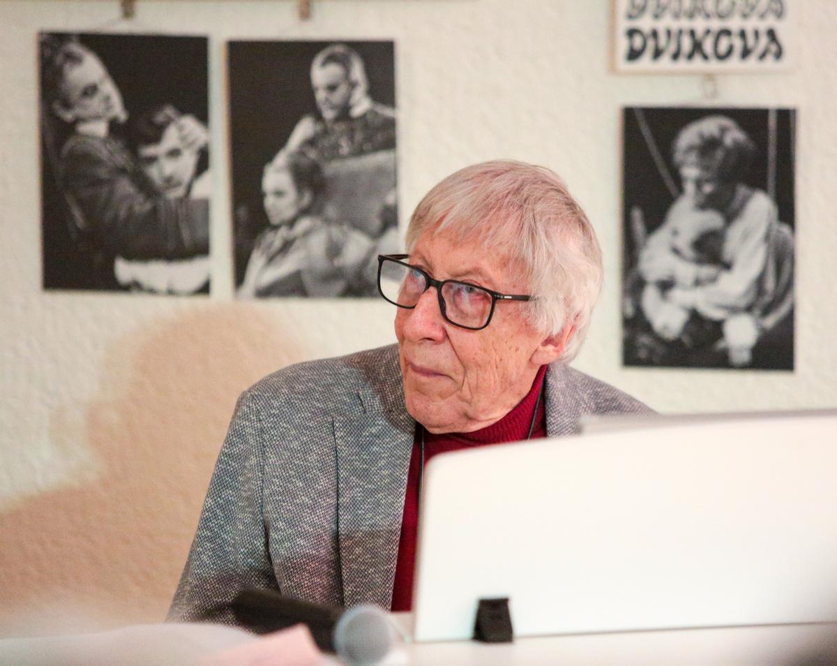 Kompozitorius Giedrius Kuprevičius atliko savo muzikos iš spektaklių.