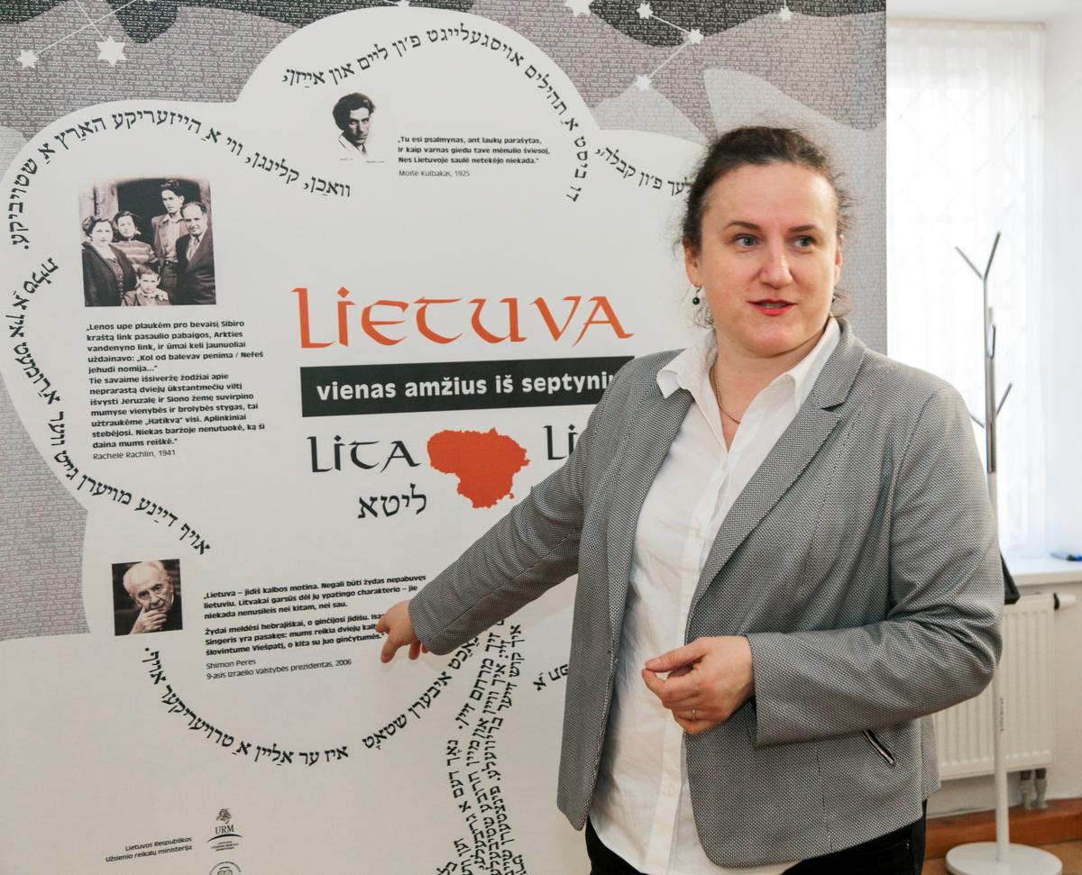 Arūnė Vaičiūnaitė-Levuškinienė jau daug metų domisi žydų tautos istorija.