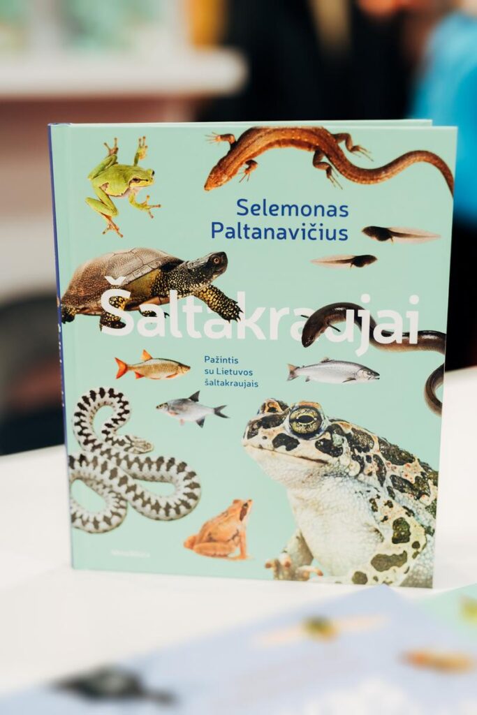 Netrukus pasirodysiančioje knygoje gamtininkas Selemonas Paltanavičius nusprendė papasakoti ir apie šaltakraujus.