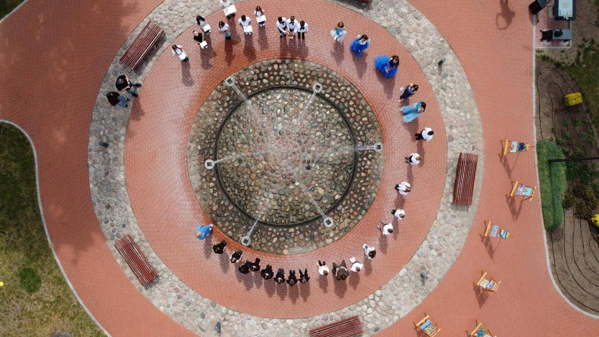 Įspūdingo renginio akimirkos.