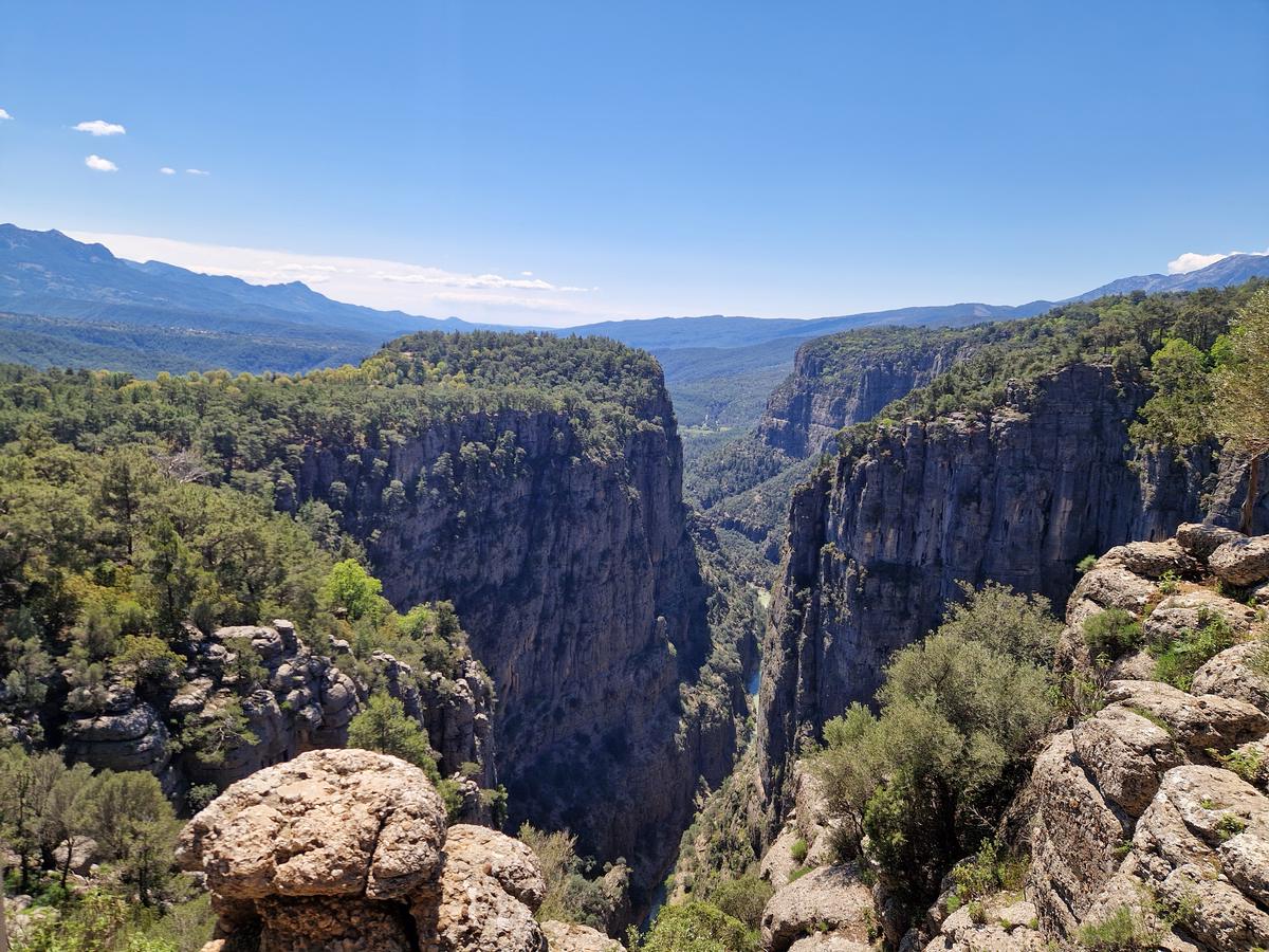 … bet užtat kokie Tazi kanjono vaizdai prieš akis atsivėrė!