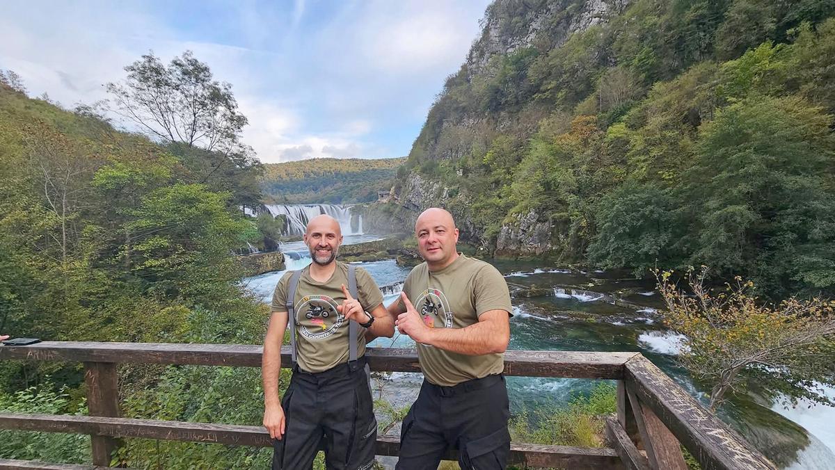 Almantas Vizbara (kairėje) ir Regimantas Alesius kasmet susipažįsta bent su viena Europos šalimi.
