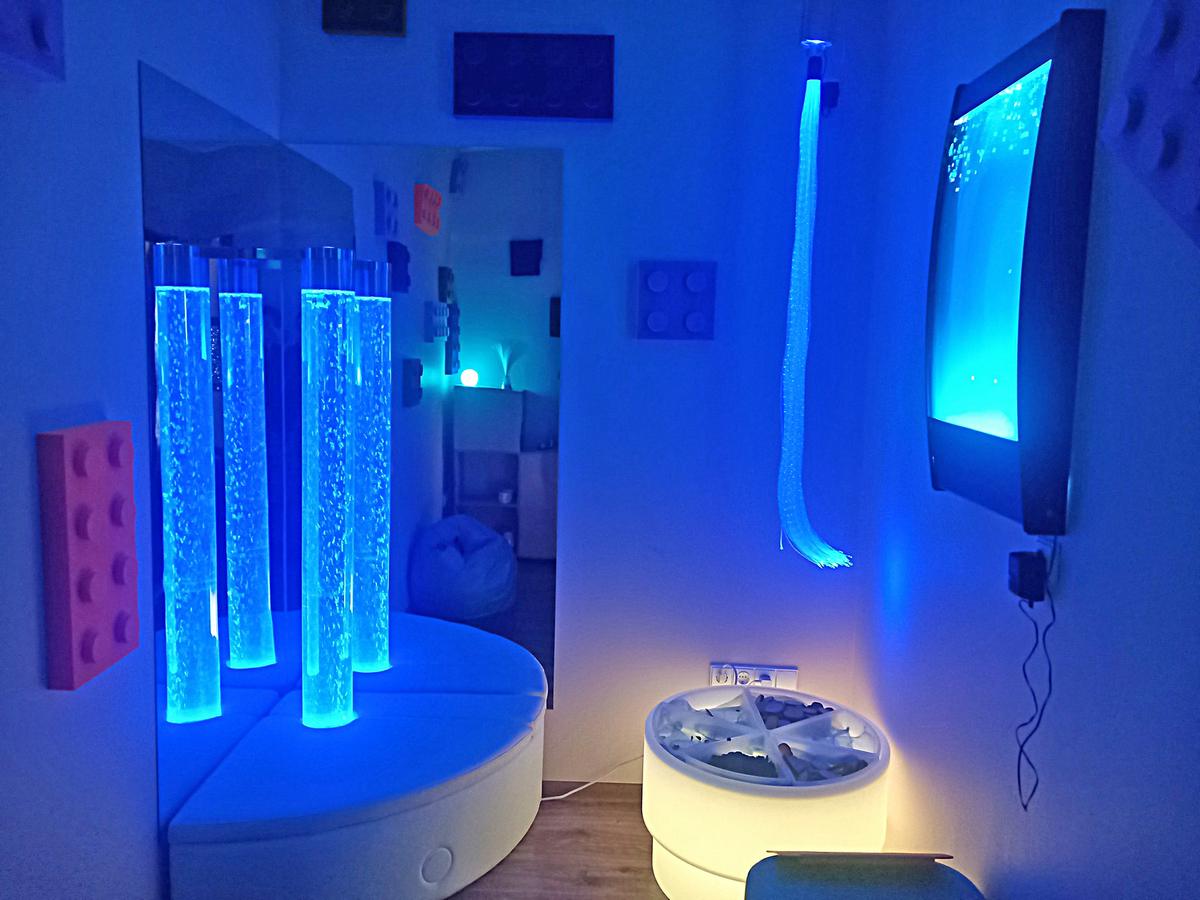 Sensoriniai kambariai įrengti dviejose ugdymo įstaigose.