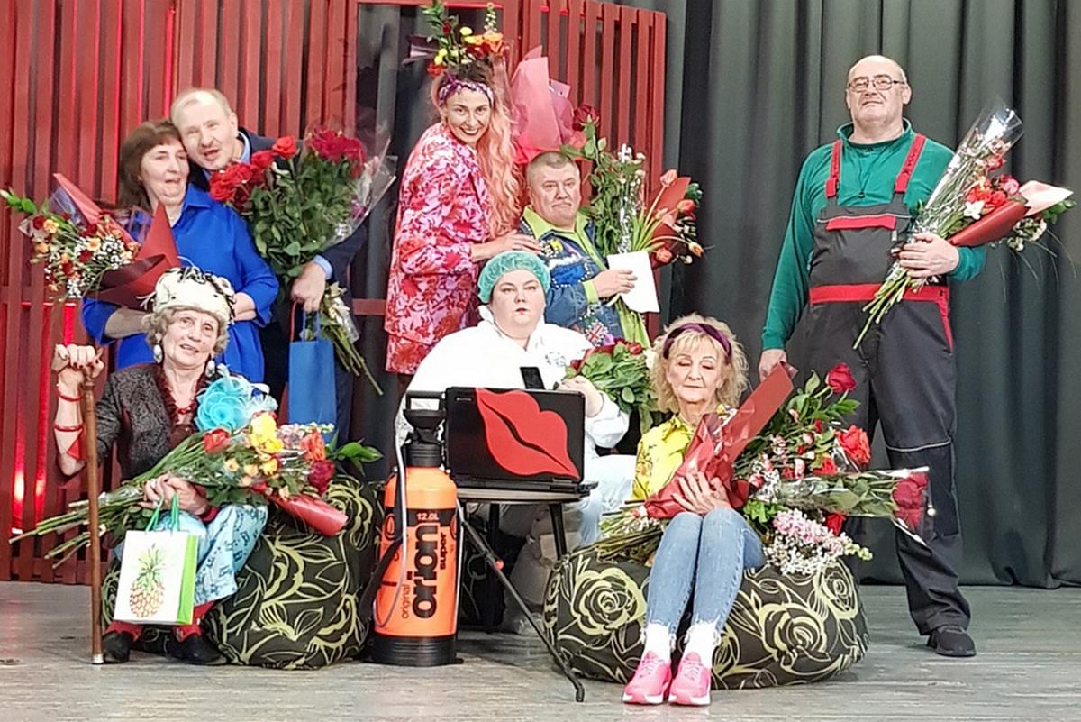 Po spektaklio “Duok mums ramybę” premjeros (2024 m.).