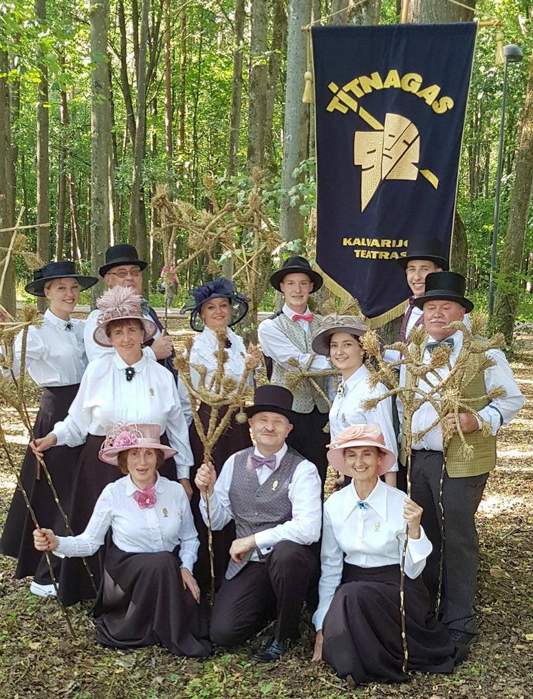 Po Dainų šventės eitynių (Vilnius, Vingio parkas, 2024 m.).