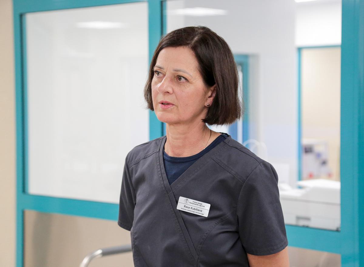 Skyriaus vedėja Rasa Kubilienė džiaugėsi projekto įgyvendinimo rezultatais.