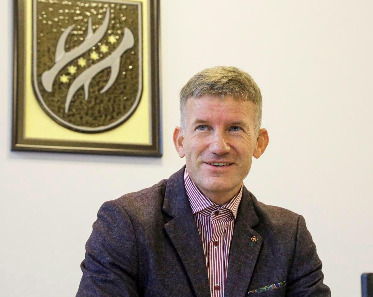 Kazlų Rūdos savivaldybės meras Mantas Varaška kalbėjo ne apie Vadovo dieną, bet Savivaldybės planus ir perspektyvas.